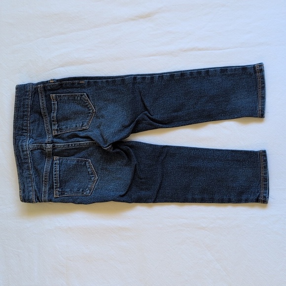 old navy 2-pack adjustable waist skinny denim jeans bundle 2T toddler girls - Picture 7 of 13
